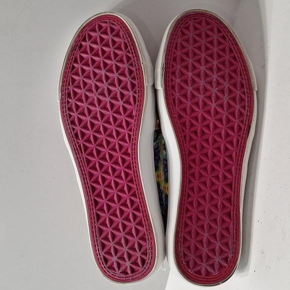 Corkys Multicolor Slip-On Streetwear Vibrant Tie-Dye Slip On Boho Sneakers Sz.10 - Picture 9 of 13